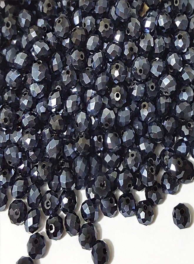INDIKONB Glass Crystal Beads for Bracelet, Necklace & Jewellery Making | Glass Beads Bulk Wholesale Pack